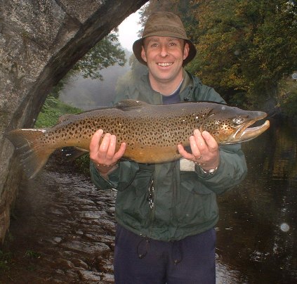 Peter Walls with a 10lkb Dollaghan caught in 2003