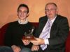 Junior Sportsperson of the Year, Nathan Young, with Club Chairman Philip Maguire.