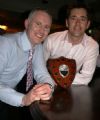 Brian Bigmore named Swimmer of the Year, with Seamus Donnelly, Sportsperson of the Year.