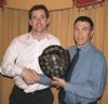 Seamus Donnelly and Joey O'Neill at the Moyola Dinner Dance 2008