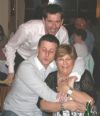 Seamus Donnelly, Tony McKee and Anne Donnelly at Moyola Dinner Dance 2008