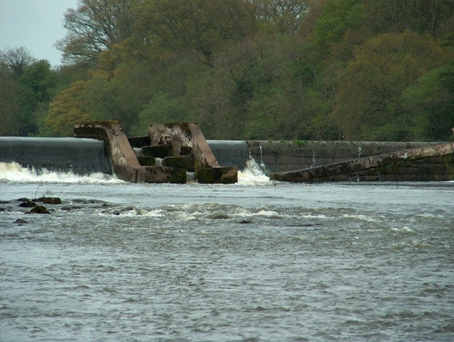Fish Pass at Carnroe on the River Bann