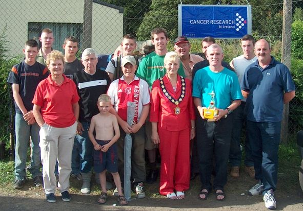 DOWN MEMORY LANE: Anglers at the 2004 Charity Competition