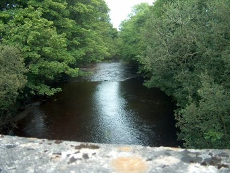 The view of the Moyola at Weddlebridge